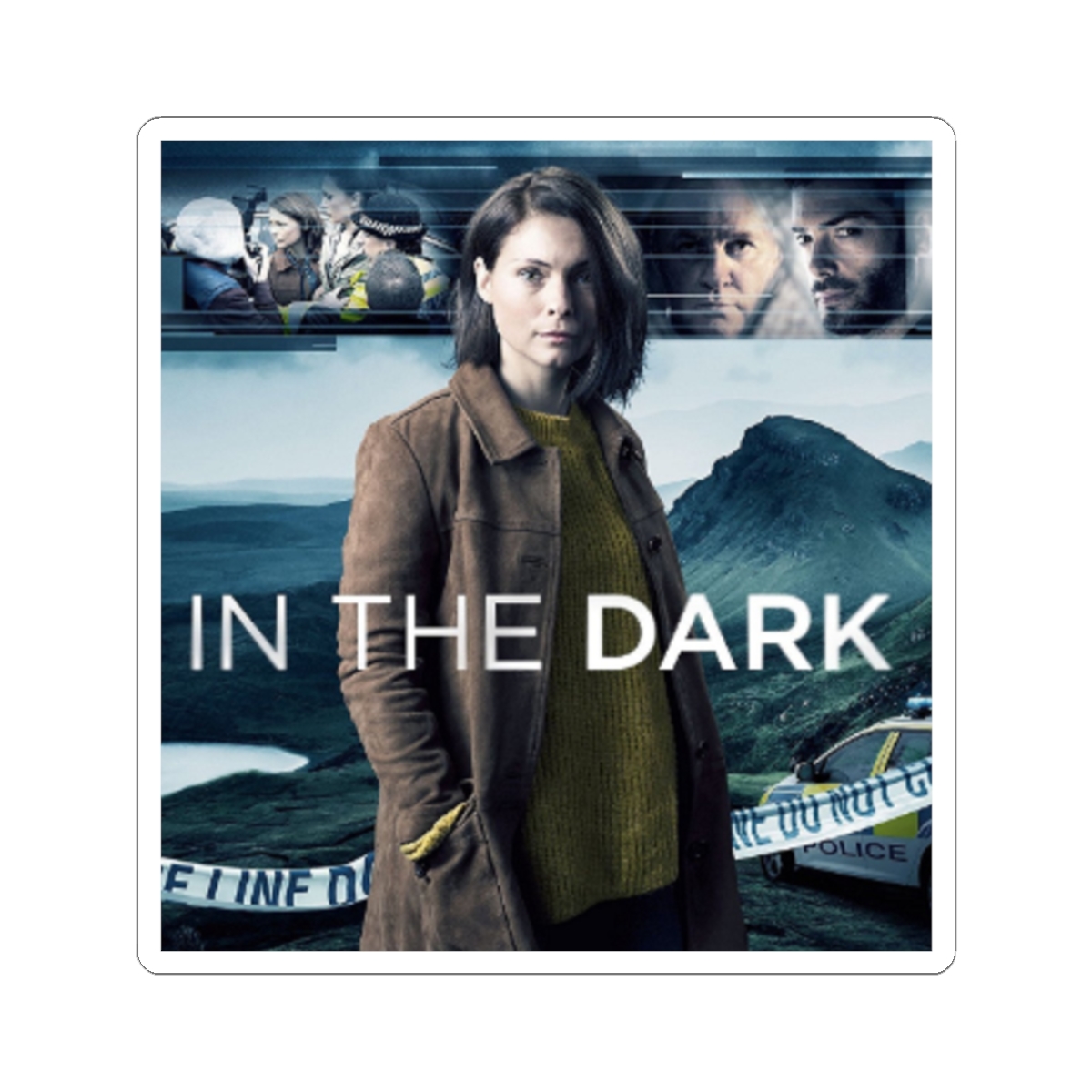 In the Dark Sticker - alternate angle 2, merchandise